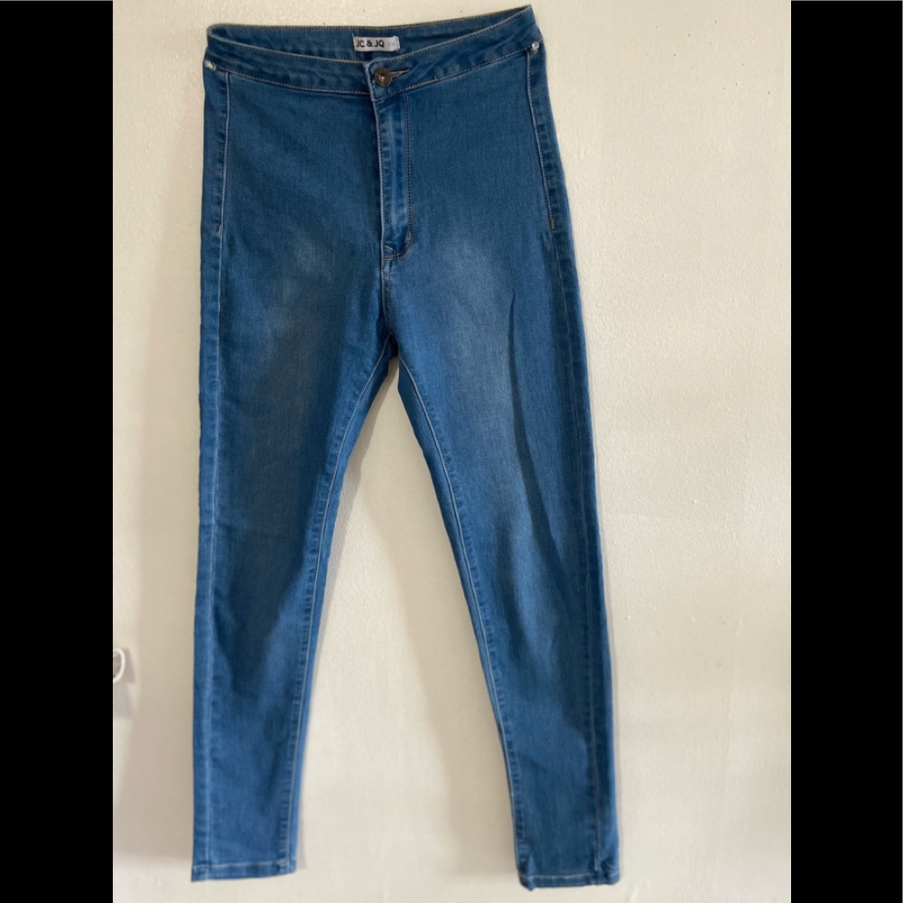 JC & JQ LONG HIGH WAISTED SKINNY JEANS